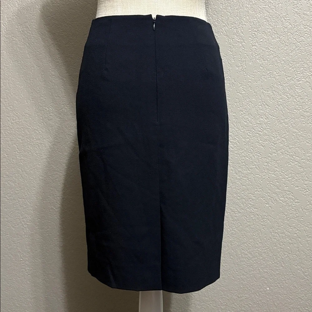 Chanel Uniform Navy Skirt